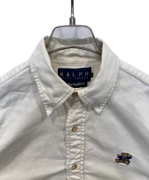 RALPH LAUREN（ラルフローレン）RALPH LAUREN (ラルフローレン) 長袖シャツ ホワイト サイズ:11の古着・服飾アイテム