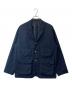 BEAMS（ビームス）の古着「3ステップ ポケット ブレザージャケット」｜ネイビー