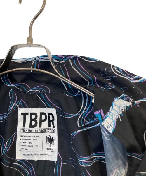 TIGHTBOOTH PRODUCTION（タイトブースプロダクション）TIGHTBOOTH PRODUCTION (タイトブースプロダクション) OILWORKS (オイルワークス) アロハシャツ ブラック サイズ:XLの古着・服飾アイテム