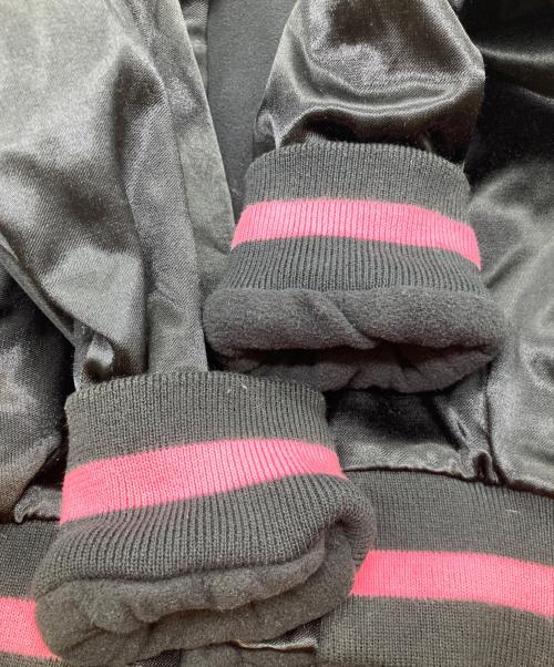 RALPH LAUREN（ラルフローレン）RALPH LAUREN (ラルフローレン) サテンボンバージャケット JKRLSS2501 ブラック サイズ:Mの古着・服飾アイテム