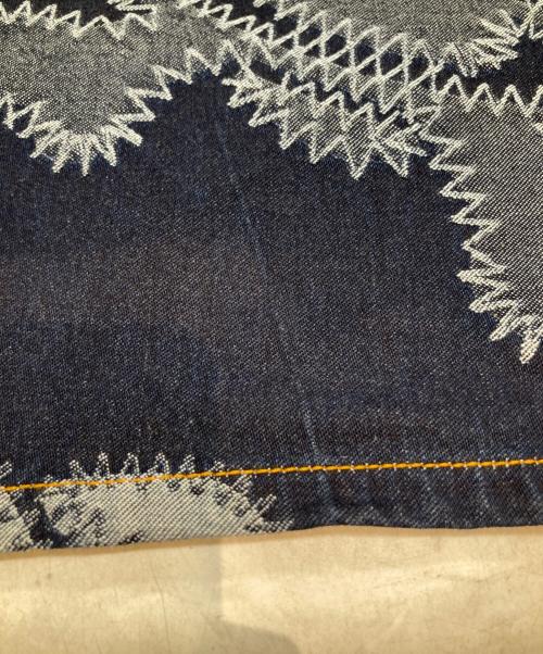 Vivienne Westwood man（ヴィヴィアン ウェストウッド マン）Vivienne Westwood man (ヴィヴィアン ウェストウッド マン) HEART SKULL ORB デニムハーフパンツ 239017 インディゴ サイズ:48の古着・服飾アイテム