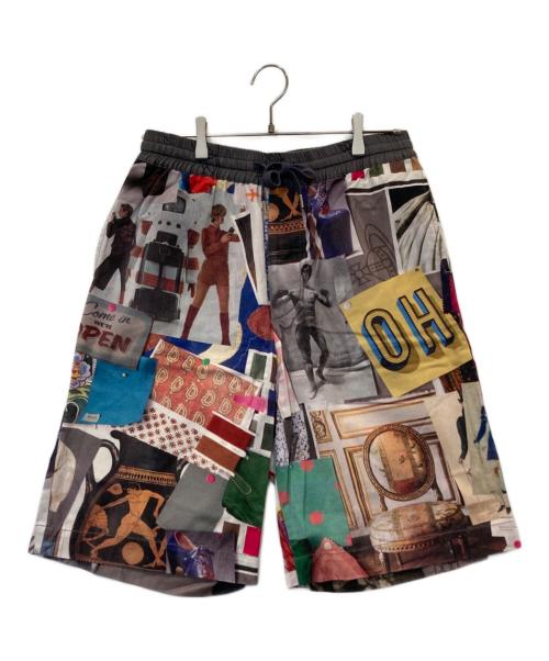 Vivienne Westwood man（ヴィヴィアン ウェストウッド マン）Vivienne Westwood man (ヴィヴィアン ウェストウッド マン) MOODBOARD PRINT 総柄ハーフパンツ 139027 マルチカラー サイズ:44の古着・服飾アイテム
