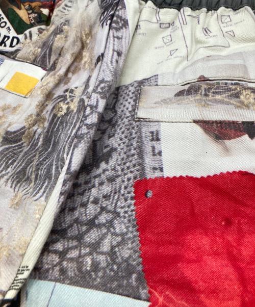 Vivienne Westwood man（ヴィヴィアン ウェストウッド マン）Vivienne Westwood man (ヴィヴィアン ウェストウッド マン) MOODBOARD PRINT 総柄ハーフパンツ 139027 マルチカラー サイズ:44の古着・服飾アイテム