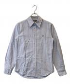 Vivienne Westwood manヴィヴィアン ウェストウッド マン）の古着「OX STRIPE(オックスストライプ) クラシックシャツ 249040」｜ブルー