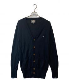 Vivienne Westwood man（ヴィヴィアン ウェストウッド マン）の古着「刺繍カーディガン 229002」｜ブラック