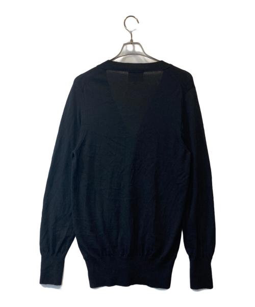 Vivienne Westwood man（ヴィヴィアン ウェストウッド マン）Vivienne Westwood man (ヴィヴィアン ウェストウッド マン) 刺繍カーディガン 229002 ブラック サイズ:46の古着・服飾アイテム