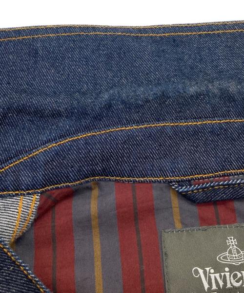 Vivienne Westwood man（ヴィヴィアン ウェストウッド マン）Vivienne Westwood man (ヴィヴィアン ウェストウッド マン) TYPE 3デニムジャケット 229028 2401 インディゴ サイズ:48の古着・服飾アイテム