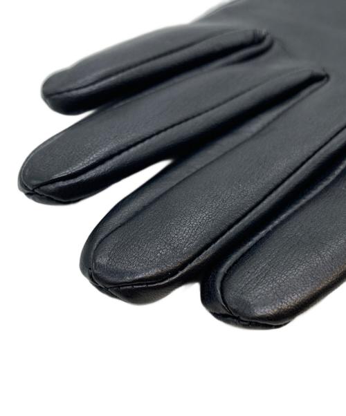 Vivienne Westwood（ヴィヴィアンウエストウッド）Vivienne Westwood (ヴィヴィアンウエストウッド) レザーグローブ 299959 ブラック サイズ:FREEの古着・服飾アイテム