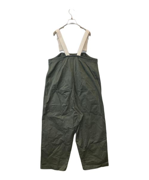 nest Robe（ネストローブ）nest Robe (ネストローブ) コットンツイルデッキサロペット　01213-1093 カーキ サイズ:FREEの古着・服飾アイテム