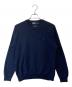 POLO by RALPH LAUREN（ポロ バイ ラルフローレン）の古着「コットンニット」｜ネイビー