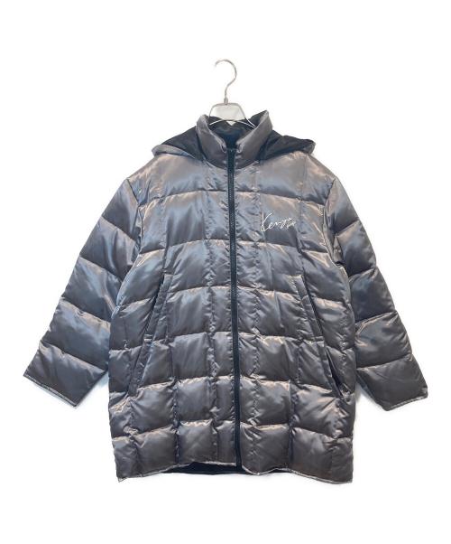 KENZO GOLF（ケンゾー ゴルフ）KENZO GOLF (ケンゾー ゴルフ) リバーシブルダウンジャケット グレー サイズ:2の古着・服飾アイテム