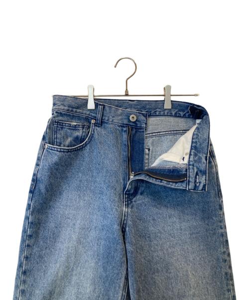 crewre（クルー）crewre (クルー) アジャスタブルIラインデニムパンツ インディゴ サイズ:1の古着・服飾アイテム
