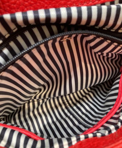 Kate Spade（ケイトスペード）Kate Spade (ケイトスペード) ショルダーバッグ　PXRU6222 レッド×オレンジの古着・服飾アイテム