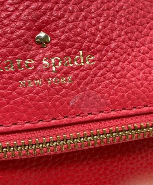 Kate Spade（ケイトスペード）Kate Spade (ケイトスペード) ショルダーバッグ　PXRU6222 レッド×オレンジの古着・服飾アイテム