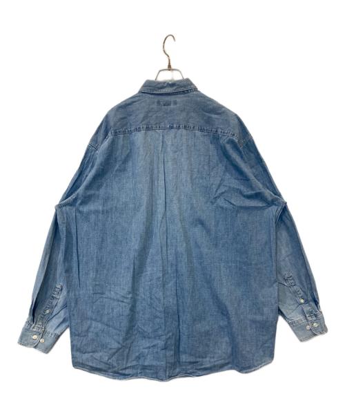 BANANA REPUBLIC（バナナリパブリック）BANANA REPUBLIC (バナナリパブリック) 旧タグ シャンブレーシャツ インディゴ サイズ:XLの古着・服飾アイテム