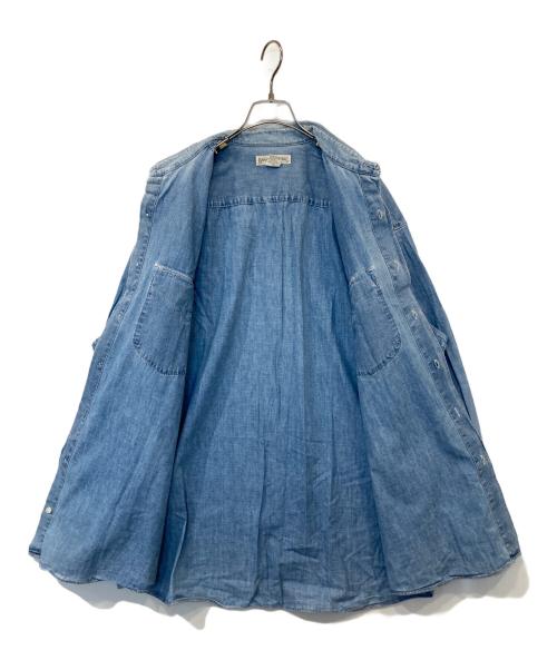 BANANA REPUBLIC（バナナリパブリック）BANANA REPUBLIC (バナナリパブリック) 旧タグ シャンブレーシャツ インディゴ サイズ:XLの古着・服飾アイテム