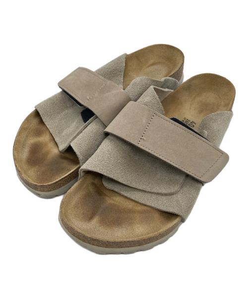 BIRKENSTOCK（ビルケンシュトック）BIRKENSTOCK (ビルケンシュトック) Kyoto サンダル ベージュ サイズ:26cmの古着・服飾アイテム