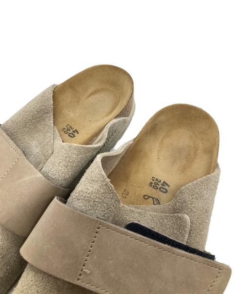BIRKENSTOCK（ビルケンシュトック）BIRKENSTOCK (ビルケンシュトック) Kyoto サンダル ベージュ サイズ:26cmの古着・服飾アイテム