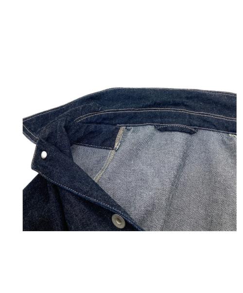 confect（コンフェクト）CONFECT (コンフェクト) UpcycleLino（アップサイクルリノ） デニム カバーオール　02251-0025 インディゴ サイズ:4の古着・服飾アイテム