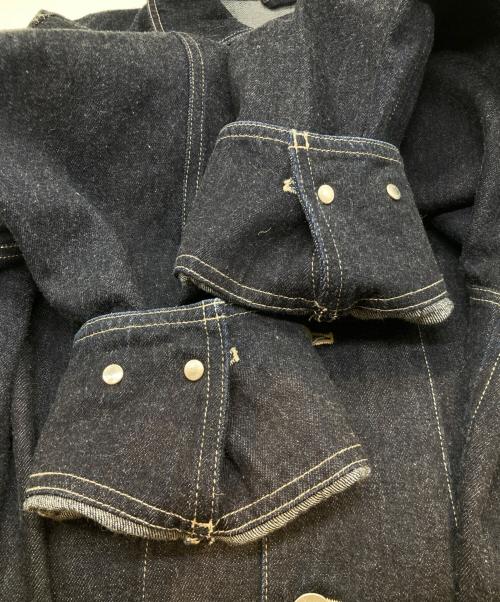 confect（コンフェクト）CONFECT (コンフェクト) UpcycleLino（アップサイクルリノ） デニム カバーオール　02251-0025 インディゴ サイズ:4の古着・服飾アイテム