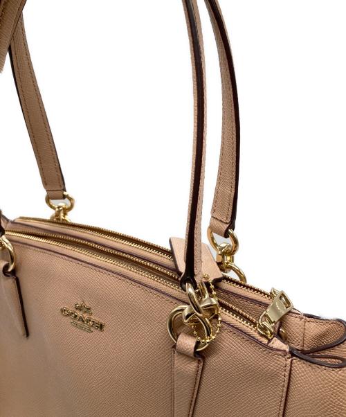 COACH（コーチ）COACH (コーチ) 2WAYショルダーバッグ F57520 ベージュの古着・服飾アイテム