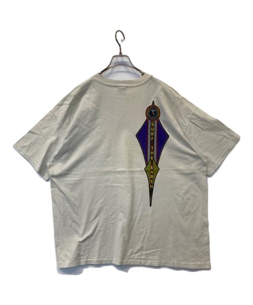 SURF THE EARTH（サーフ ジ アース）SURF THE EARTH (サーフ ジ アース) オールドサーフTシャツ ベージュ サイズ:Lの古着・服飾アイテム