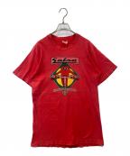 FRUIT OF THE LOOMフルーツオブザルーム）の古着「Tシャツ」｜レッド