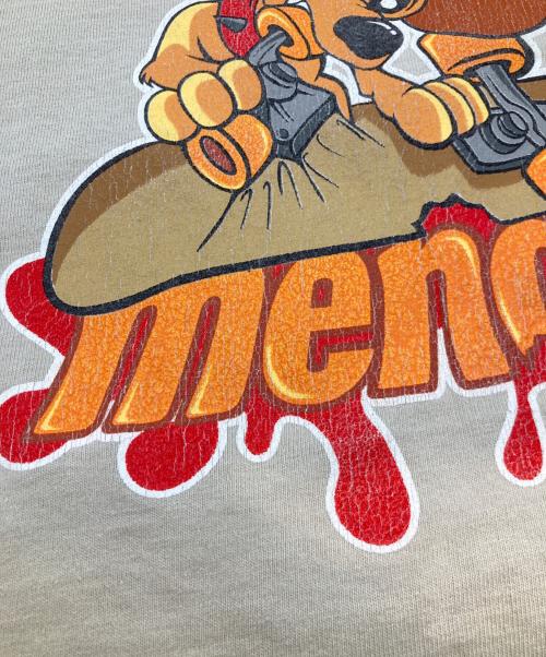 MENACE（メナス）MENACE (メナス) Tシャツ ベージュ サイズ:Lの古着・服飾アイテム