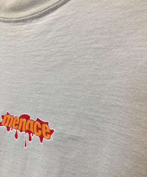 MENACE（メナス）MENACE (メナス) Tシャツ ベージュ サイズ:Lの古着・服飾アイテム