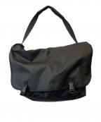 PAKINGパッキング）の古着「メッセンジャーバッグ」｜ブラック