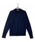 JOHN SMEDLEY（ジョンスメドレー）の古着「DORSET プルオーバーニットシャツ CA45550」｜ネイビー