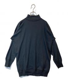 OLDE HOMESTEADER（オールド ホームステッダー）の古着「MILMOCKNECK LONG SLEEVE」｜チャコールグレー