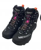 MERRELLメレル）の古着「ROGUE HIKER MID GORE-TEX メレル ローグ ハイカー ミッド ゴアテックス ブーツ 037581」｜ブラック