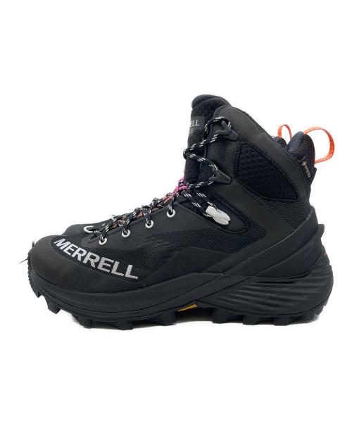 MERRELL（メレル）MERRELL (メレル) ROGUE HIKER MID GORE-TEX メレル ローグ ハイカー ミッド ゴアテックス ブーツ 037581  ブラック サイズ:27.5cmの古着・服飾アイテム