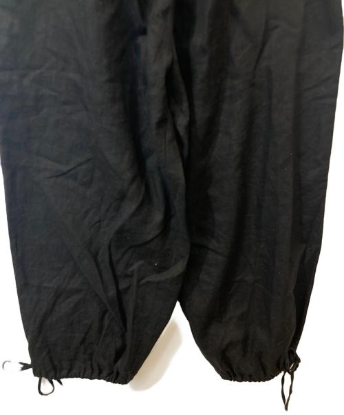 nest Robe（ネストローブ）nest Robe (ネストローブ) 〝 It's ME 〟リネンバルーンサロペット 	01252-1155 ブラック サイズ:FREEの古着・服飾アイテム