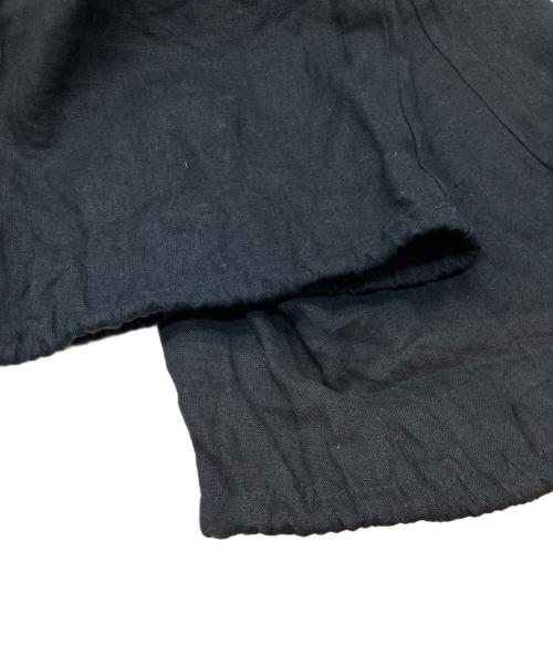 nest Robe（ネストローブ）nest Robe (ネストローブ) 〝 It's ME 〟リネンバルーンサロペット 	01252-1155 ブラック サイズ:FREEの古着・服飾アイテム