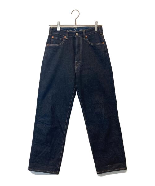 45R（フォーティファイブ・アール）45R (フォーティファイブ・アール) ツイードデニムのシャルロット5 50960553 インディゴ サイズ:27の古着・服飾アイテム