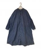 45Rフォーティファイブ・アール）の古着「水玉タペットのドレス　7075053」｜ネイビー