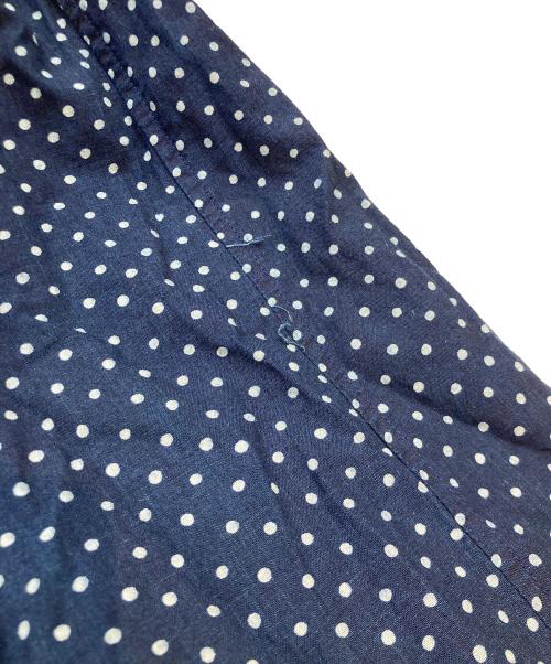 45R（フォーティファイブ・アール）45R　 (フォーティファイブ・アール) 水玉タペットのドレス　7075053 ネイビー サイズ:FREEの古着・服飾アイテム