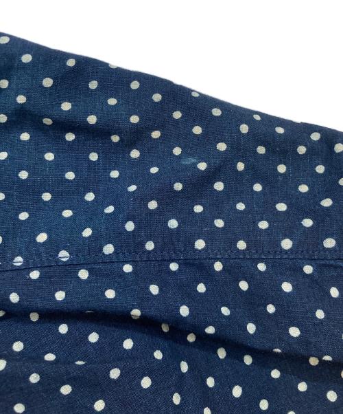 45R（フォーティファイブ・アール）45R　 (フォーティファイブ・アール) 水玉タペットのドレス　7075053 ネイビー サイズ:FREEの古着・服飾アイテム