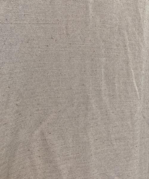 中川政七商店（ナカガワマサシチショウテン）中川政七商店 (ナカガワマサシチショウテン) 麻の帆布 ノーカラーコート ベージュ サイズ:Freeの古着・服飾アイテム