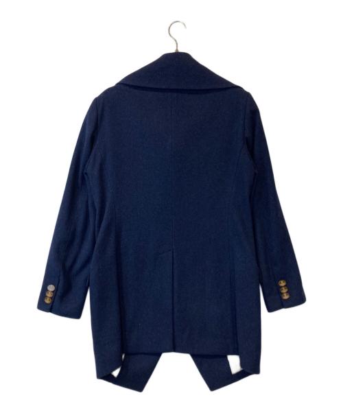 Vivienne Westwood man（ヴィヴィアン ウェストウッド マン）Vivienne Westwood man (ヴィヴィアン ウェストウッド マン) ミントカラー コート　VW-MH-70968 ネイビー サイズ:50の古着・服飾アイテム