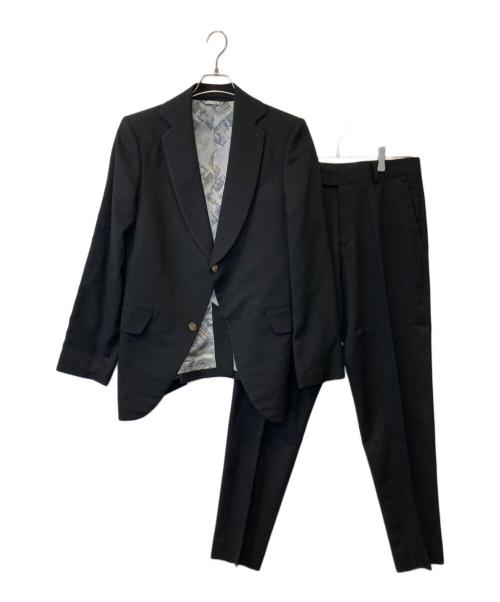 Vivienne Westwood man（ヴィヴィアン ウェストウッド マン）Vivienne Westwood man (ヴィヴィアン ウェストウッド マン) セットアップスーツ　VW-MH-82168 ブラック サイズ:46の古着・服飾アイテム