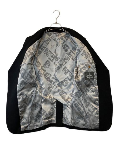 Vivienne Westwood man（ヴィヴィアン ウェストウッド マン）Vivienne Westwood man (ヴィヴィアン ウェストウッド マン) セットアップスーツ　VW-MH-82168 ブラック サイズ:46の古着・服飾アイテム