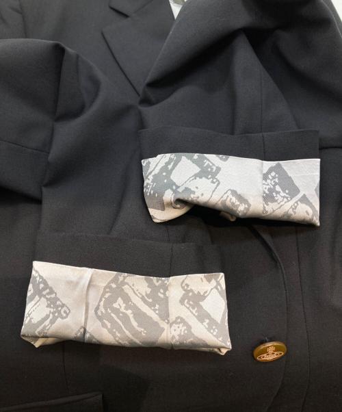 Vivienne Westwood man（ヴィヴィアン ウェストウッド マン）Vivienne Westwood man (ヴィヴィアン ウェストウッド マン) セットアップスーツ ブラック サイズ:50の古着・服飾アイテム