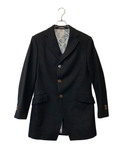 Vivienne Westwood man（ヴィヴィアン ウェストウッド マン）Vivienne Westwood man (ヴィヴィアン ウェストウッド マン) チェスターコート　VW-MH-71884 ブラック サイズ:50の古着・服飾アイテム