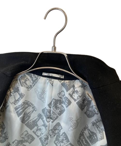 Vivienne Westwood man（ヴィヴィアン ウェストウッド マン）Vivienne Westwood man (ヴィヴィアン ウェストウッド マン) チェスターコート　VW-MH-71884 ブラック サイズ:50の古着・服飾アイテム