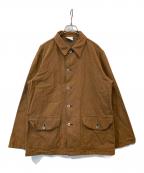 BUZZ RICKSON'Sバズリクソンズ）の古着「BROWN DENIM WORKING JUMPER ワーキングジャンパー BR14582」｜ブラウン