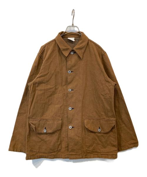 BUZZ RICKSON'S（バズリクソンズ）Buzz Rickson's (バズリクソンズ) BROWN DENIM WORKING JUMPER ワーキングジャンパー BR14582 ブラウン サイズ:38の古着・服飾アイテム