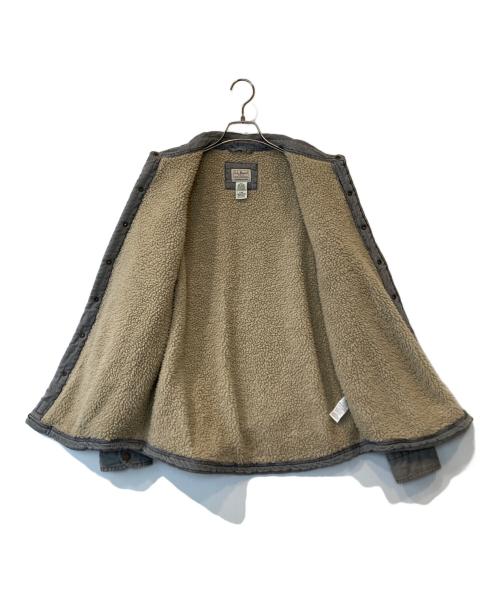 L.L.Bean（エルエルビーン）L.L.Bean (エルエルビーン) 裏ボアシャツジャケット　デニムジャケット グレー サイズ:Sの古着・服飾アイテム